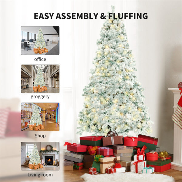 2025 Christmas Tree PVC Artificial Snow Christmas - Image 7